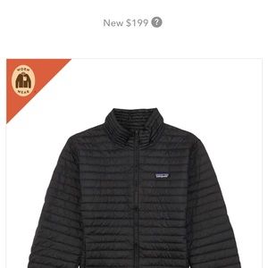 Patagonia Down Shirt Jacket Men’s Medum